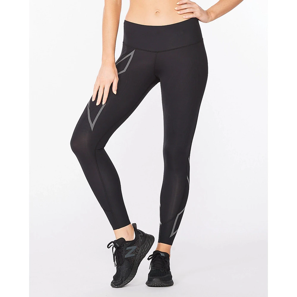 Women's 2XU Light Speed Mid-Rise Compression Tights - Image 8
