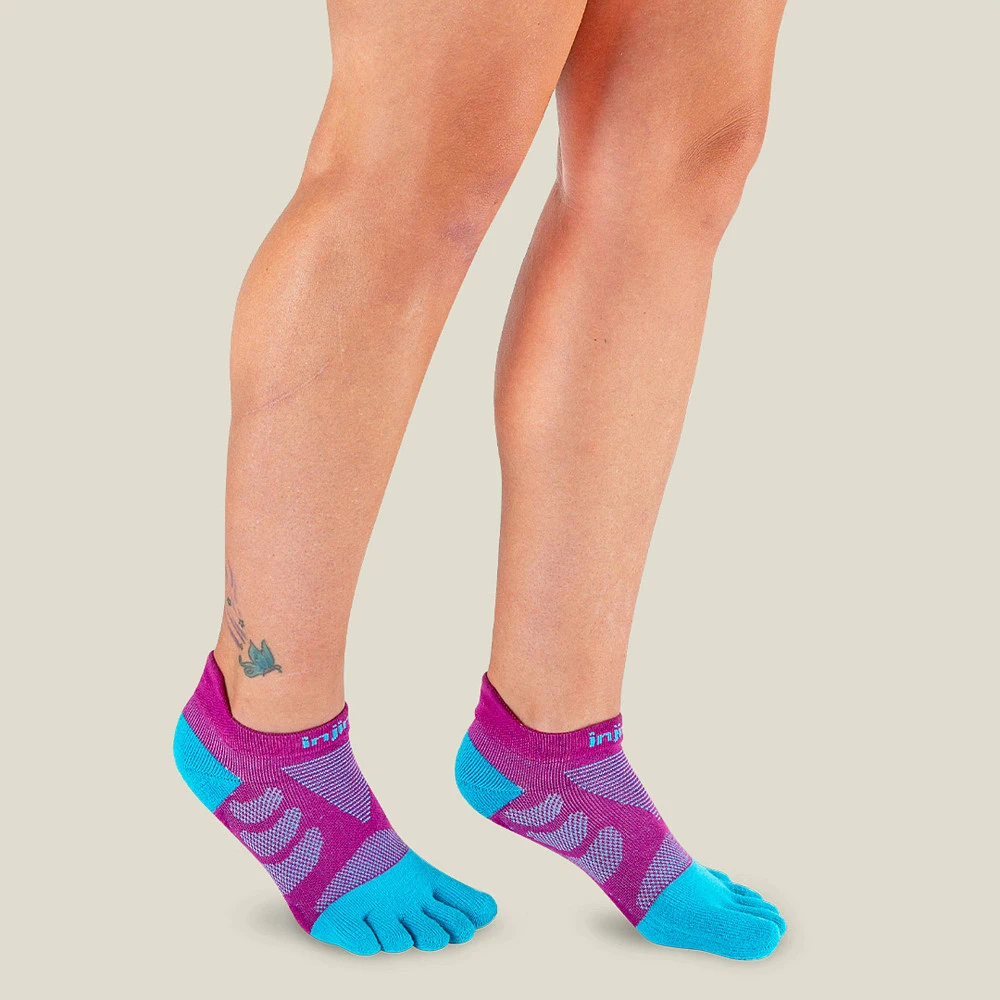 Women's Injinji Ultra Run No Show CoolMax Socks - Image 3