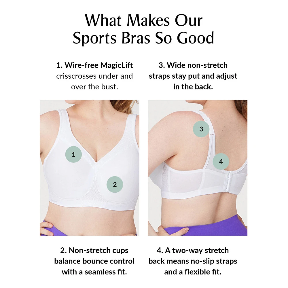 Women's Glamorise MagicLift Seamless Sports Bra - Image 16