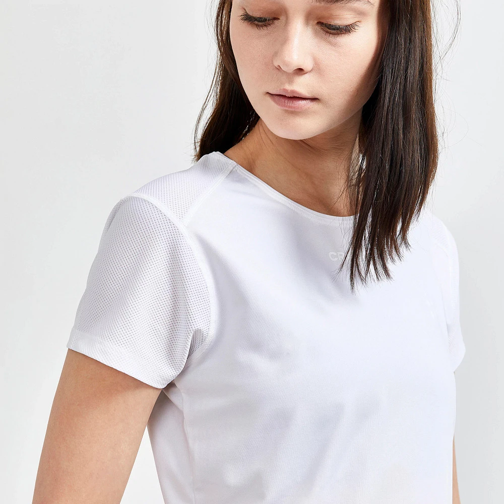 Women's Craft Advance Essence Short Sleeve Slim Tee - Image 4