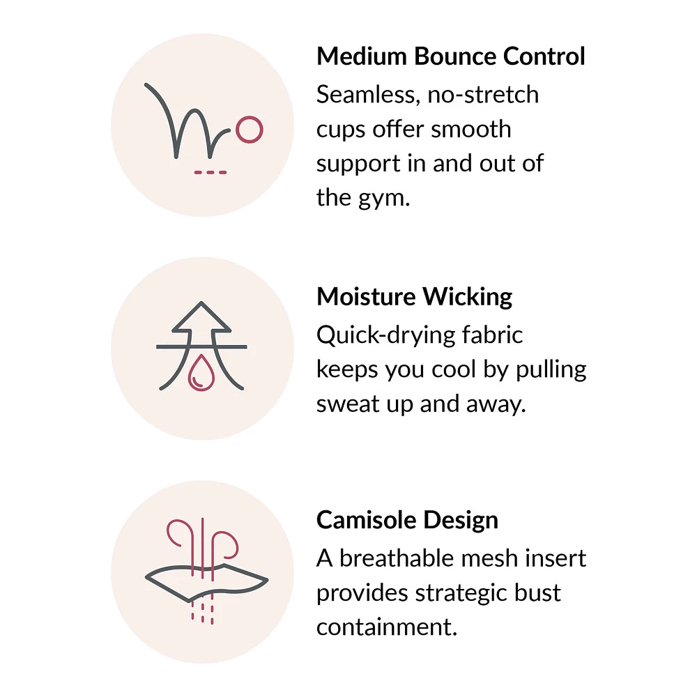 Women's Glamorise No-Bounce Camisole Sport Bra - Image 6