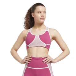 Women's Reebok TS Lux Racer Bra Color Block