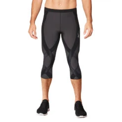 Men's CW-X Endurance Generator Insulator Joint And Muscle Support 3/4 Compression Tights