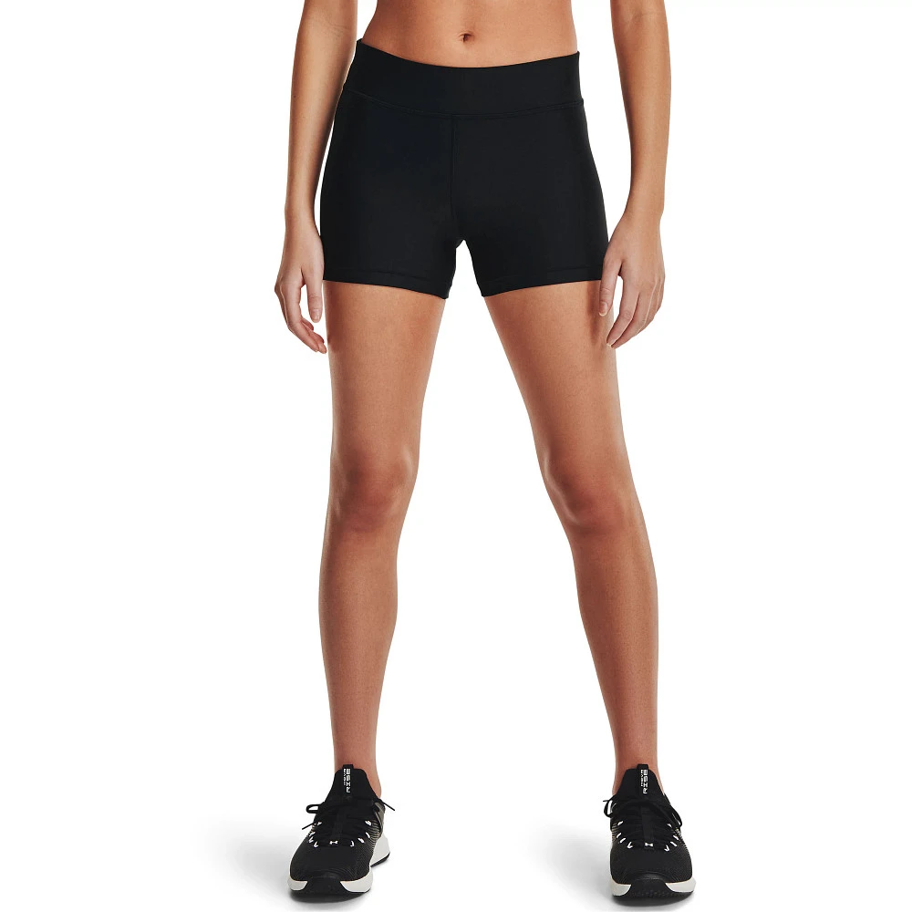 Women's Under Armour HeatGear Mid-Rise Shorty 3-Inch Shorts