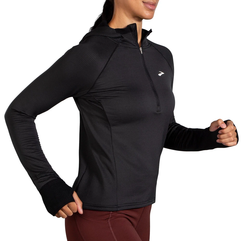 Women's Brooks Notch Thermal Hoodie - Image 3