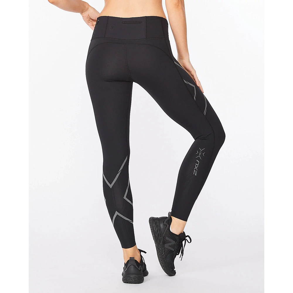 Women's 2XU Light Speed Mid-Rise Compression Tights - Image 9