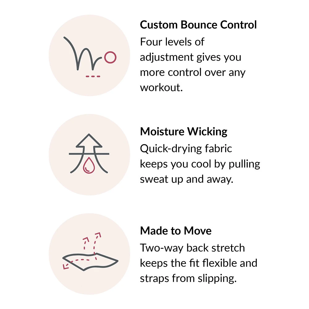 Women's Glamorise Custom Control Sport Bra - Image 20