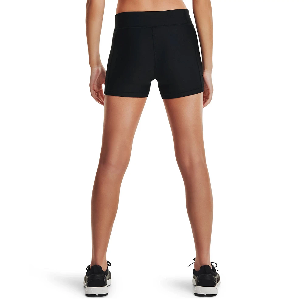 Women's Under Armour HeatGear Mid-Rise Shorty 3-Inch Shorts - Image 2
