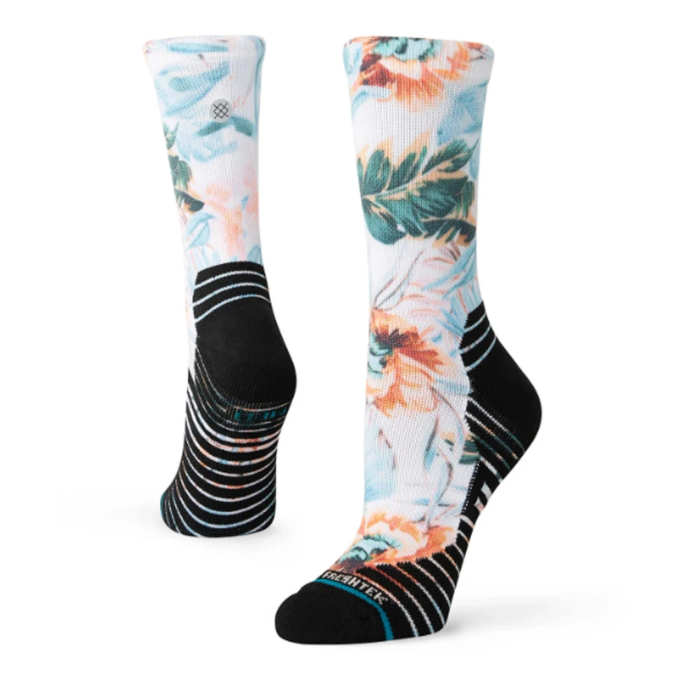 Women's Stance Flowerful Mid Cushion Crew Socks