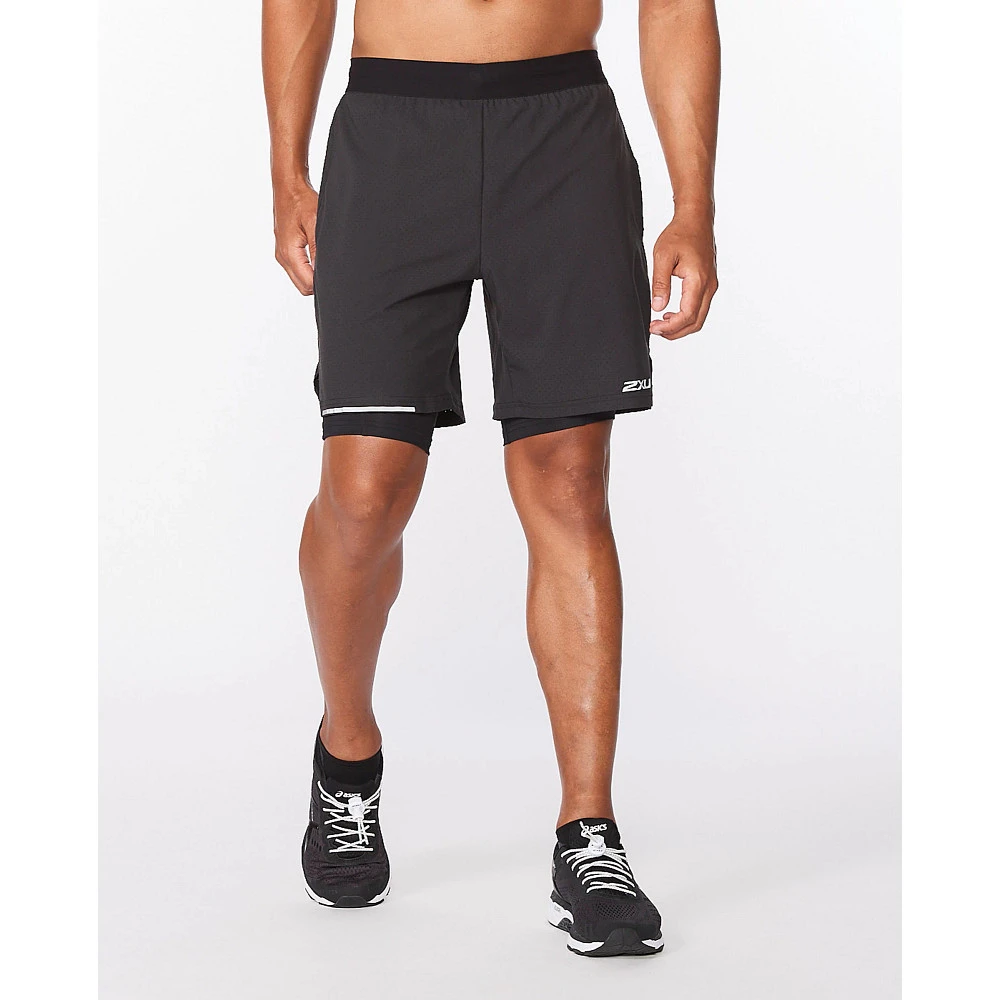 Men's 2XU Aero 2-In-1 7-inch Shorts