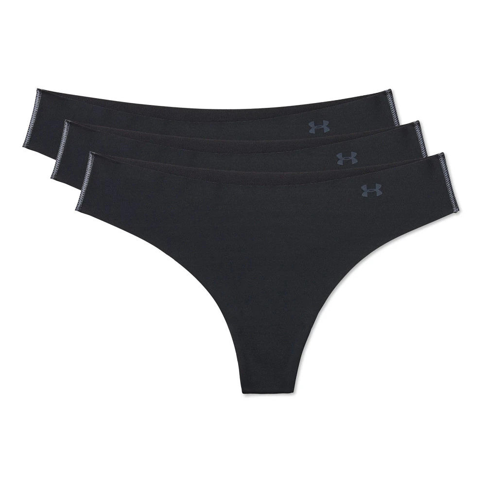 Women's Under Armour Pure Stretch Thong 3 Pack - Image 6