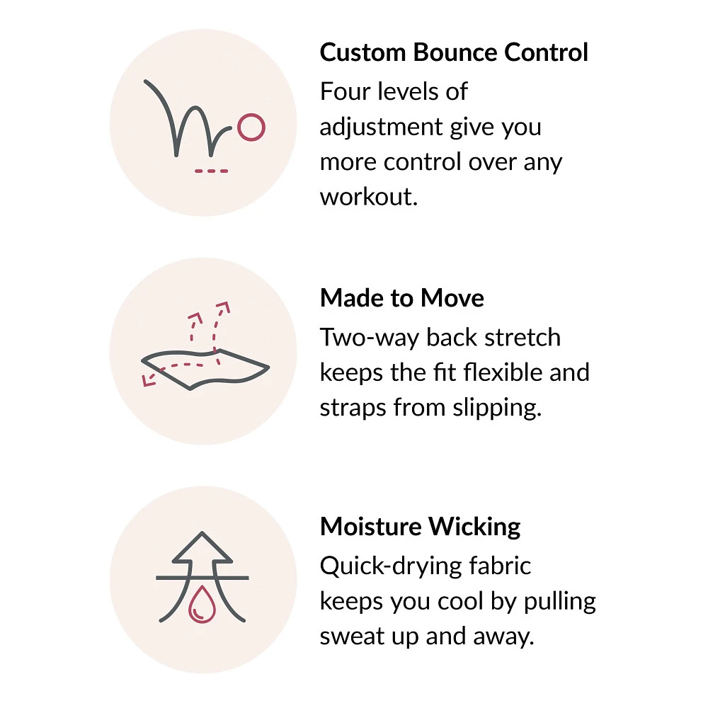 Women's Glamorise Custom Control Sport Bra - Image 11