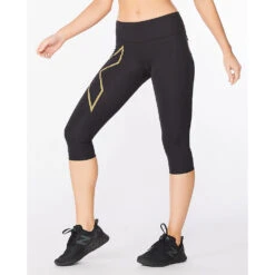 Women's 2XU Light Speed Mid-Rise Compression 3/4 Tight