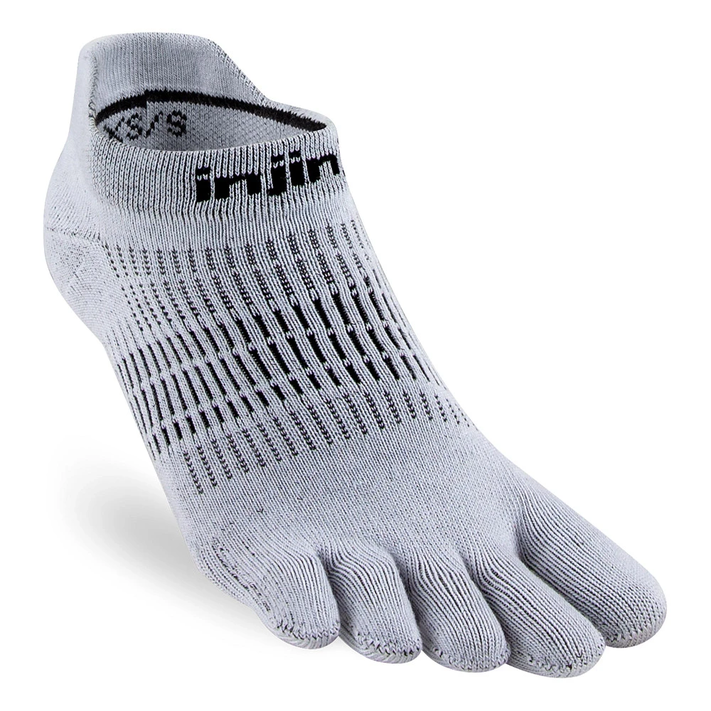 Women's Injinji Run Lightweight No Show Socks - Image 3