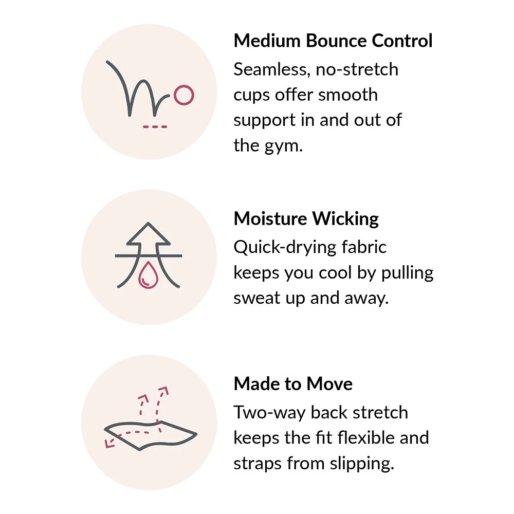 Women's Glamorise MagicLift Seamless Sports Bra - Image 6