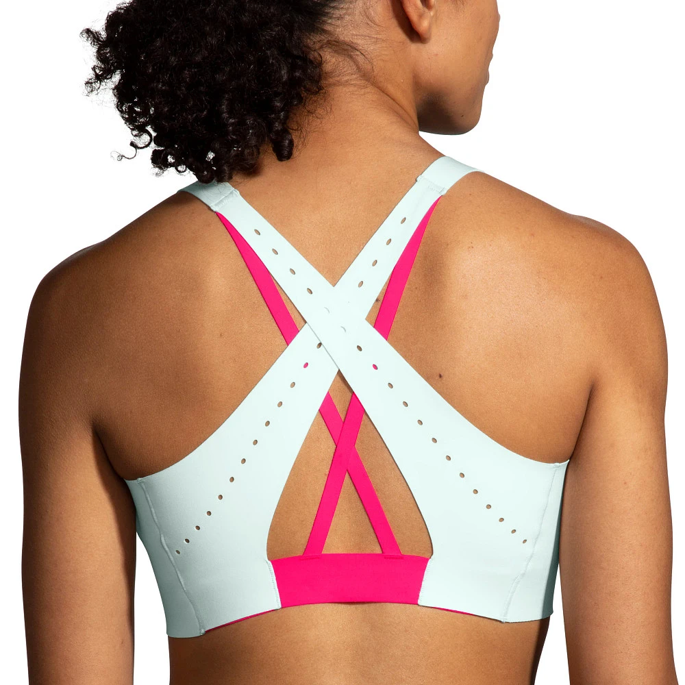 Women's Brooks Dare Strappy Run Bra 2.0 - Image 2